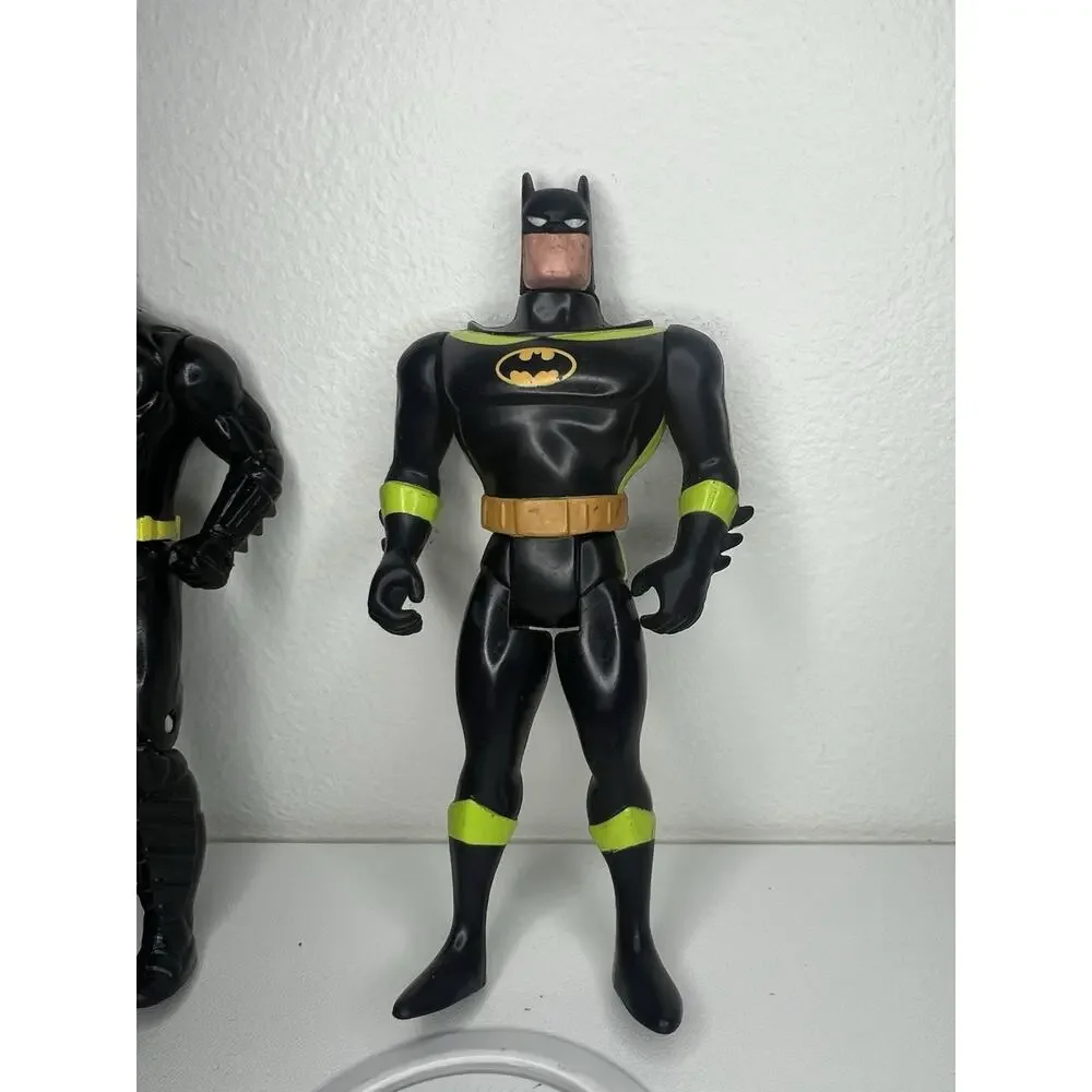 Vintage Lot of 3 BATMAN DC COMICS Vintage Action Figures 90s 1989-1996